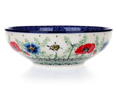 miska nízká 17 cm   Letní kvítí  UNIKÁT