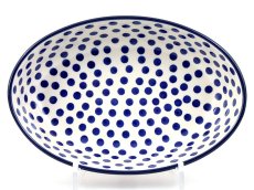 oválek 24 cm   Puntíky