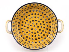Round Baking Dish 25 cm (10") Yellow