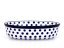 Oval Baking Dish 21 cm (8")   Dots