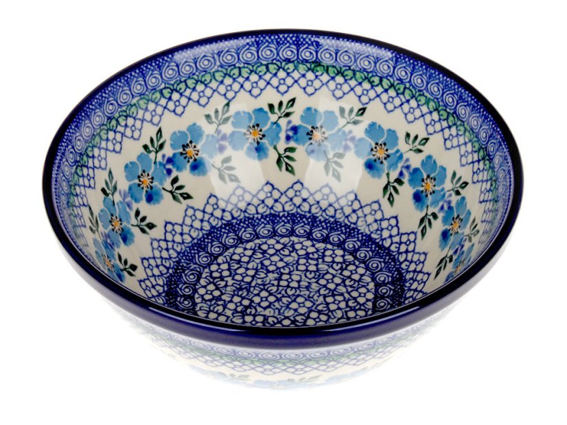 Bowl CLASSIC  20 cm (8")   Blue Rose