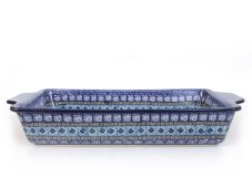 zapékací mísa 39 cm   Aztécké slunce modré