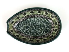 Spoon Rest Aztec Sun green