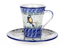 Cup with Saucer 0,13 l (4.3 oz)   Chickadees