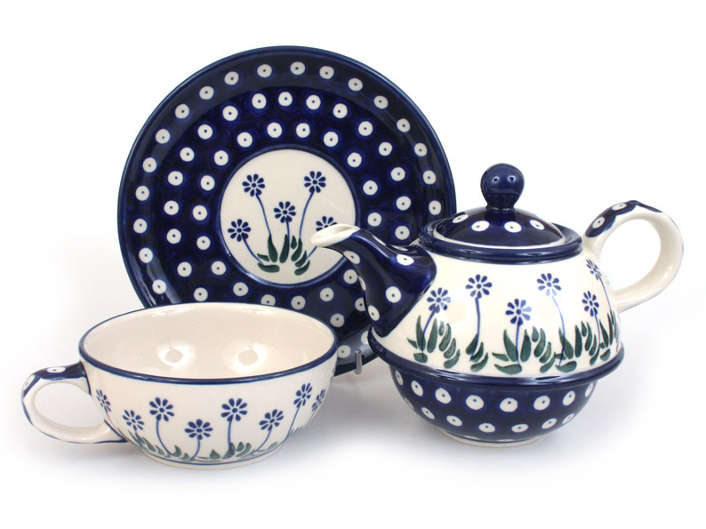 One-cup Teapot 0,6 l+0,25 l   Daisy