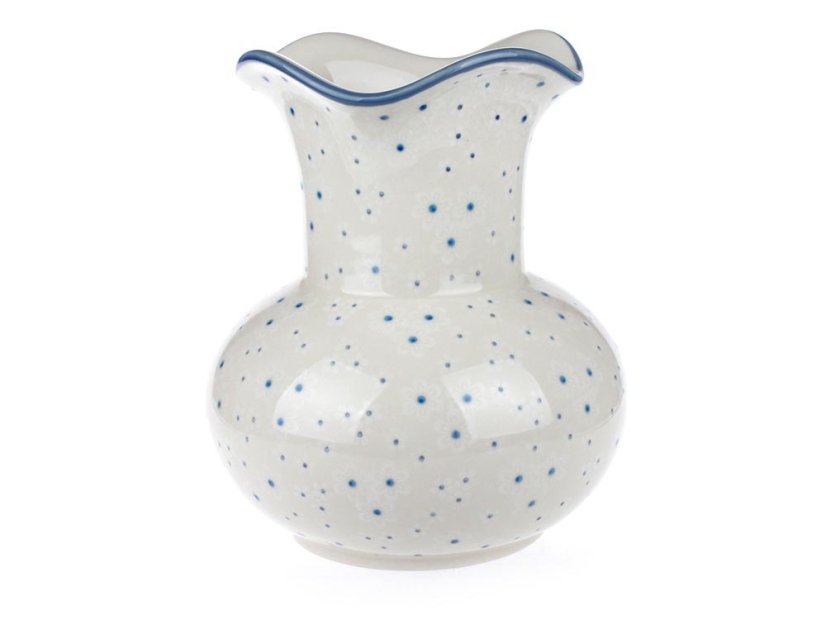 váza 21 cm   Sněhové květy