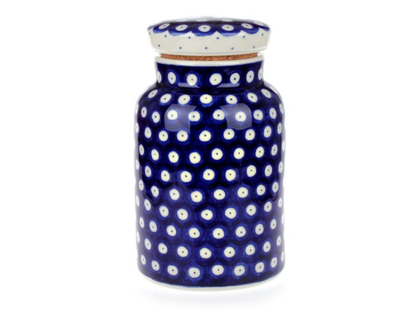 Jar with Cork Lid 18 cm (7")   Fish Eyes