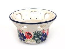 Teelichthalter Herzen   Blumenkranz