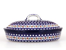 Oval Baking Dish with Lid 31 cm (12") Traditional