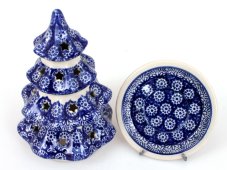 Tree Candle Holder 15 cm (6")   Lace
