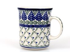 Mug CLASSIC 0,4 l (15 oz) Blue Leaves