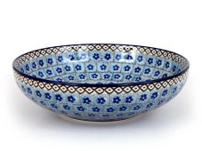 Low Bowl  22 cm (9")   Forget-me-not
