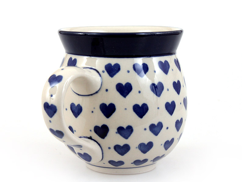 Bubble Mug 0,35 l (12 oz)   Blue Hearts