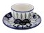Cup with Saucer 0,1 l (4 oz)   Peacock
