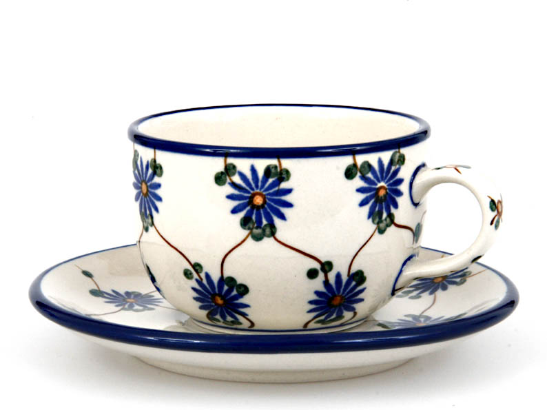 Tasse mit Untertasse 0,2 l   Lattice