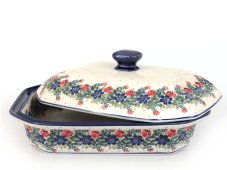 Baking Dish with Lid 31 cm (12") Wreath
