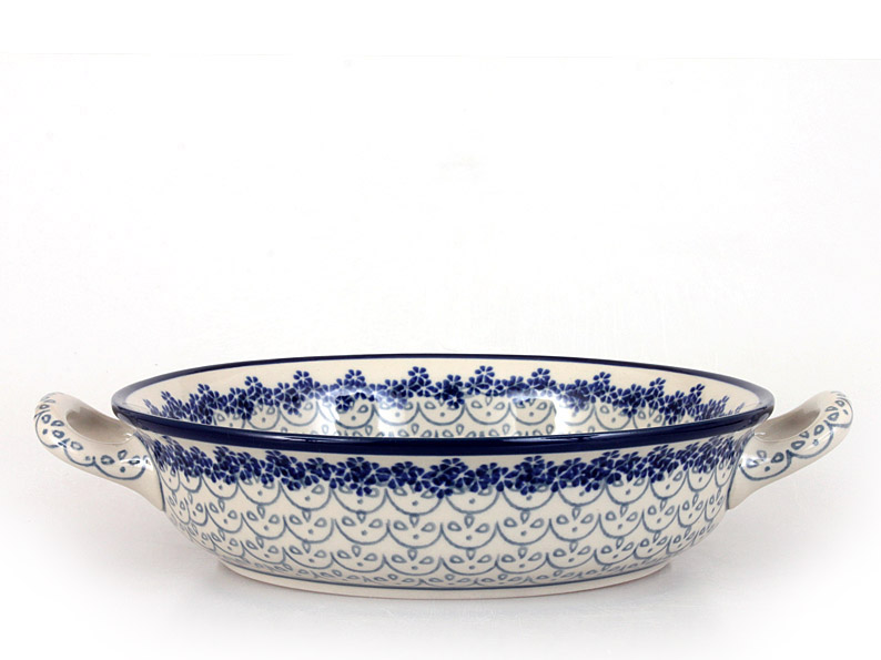 Round Baking Dish 25 cm (10")   White Lace