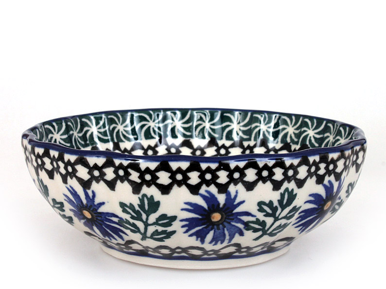Corrugated Bowl 12 cm (5")   Cornflower