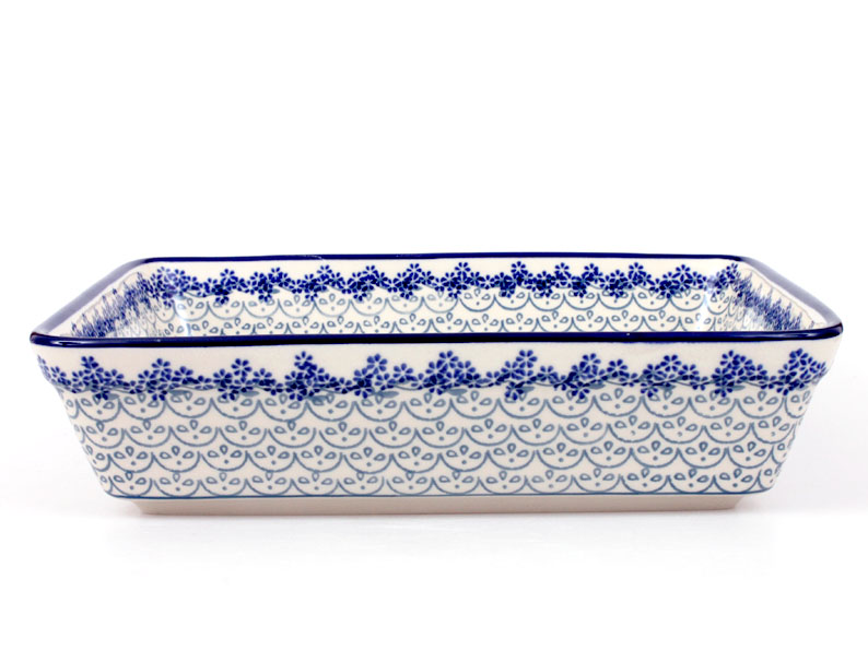 Rectangle Baking Dish 28 cm (11")   White Lace