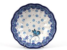 Corrugated Bowl 12 cm (5")   Butterfly on Straw
