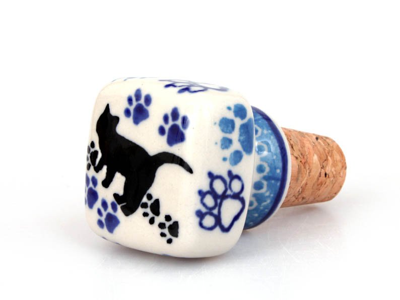 Square Cork   Black Cat