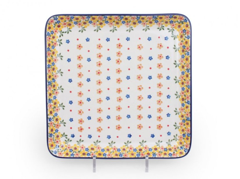Square Platter 28 cm (11")   Spring