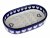 Seifenschale oval 14 cm   Herzen