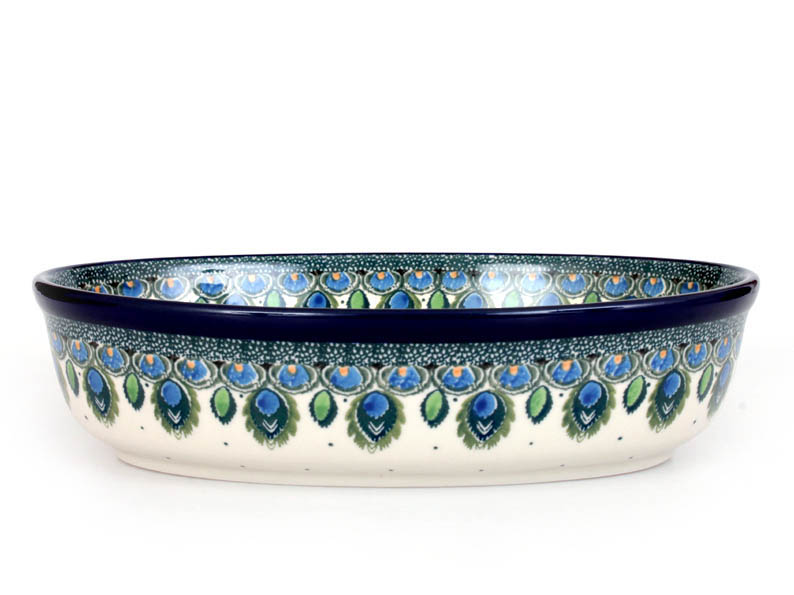 oválek 24 cm  Paví péro