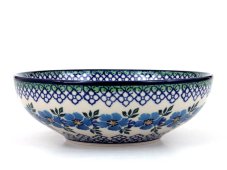 Low Bowl  17 cm (7")   Blue Rose