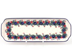 Platte 42 cm   Blumenkranz