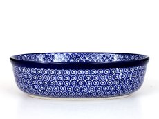 Oval Baking Dish 21 cm (8")   Spirals