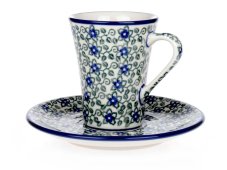 Cup with Saucer 0,13 l (4.3 oz)   Lobelia