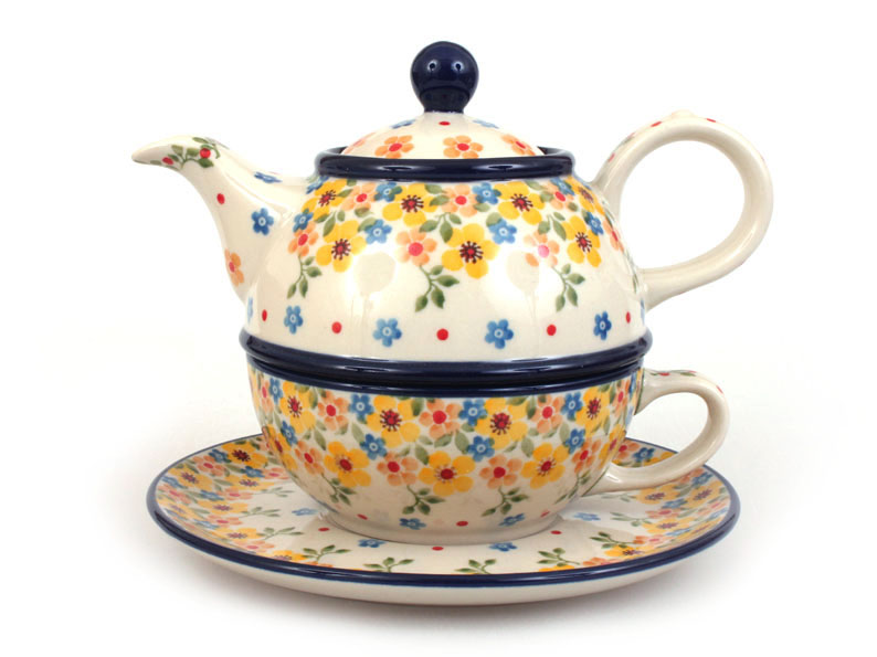 One-cup Teapot 0,6 l+0,25 l   Spring