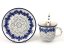 Mocca Cup with Saucer 0,06 l (2 oz)   White Lace