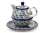One-cup Teapot 0,6 l+0,25 l   Lobelia