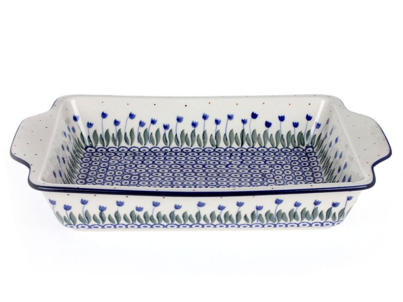 zapékací mísa  33 cm   Konvalinky