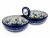 Double Bowl 25 cm   Flower Garden