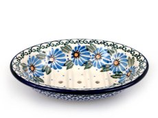 Soap Dish with Holes 14 cm (6") Asters