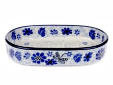 Seifenschale oval 14 cm   Libelle