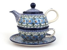 Teekanne & Tasse mit Untertasse 0,6+0,25 l   Astern