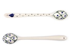 Teelöffel 17 cm   Blaue Blätter