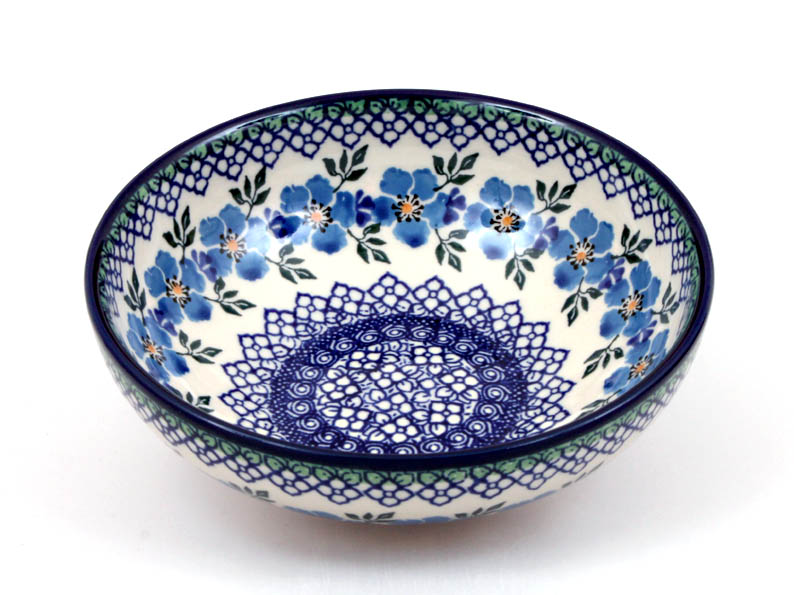 Low Bowl  17 cm (7")   Blue Rose