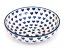 Low Bowl  17 cm (7")   Blue Hearts
