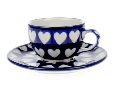 Cup with Saucer 0,1 l (4 oz) Hearts