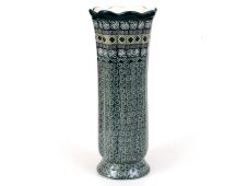váza 28,5 cm   Aztécké slunce zelené