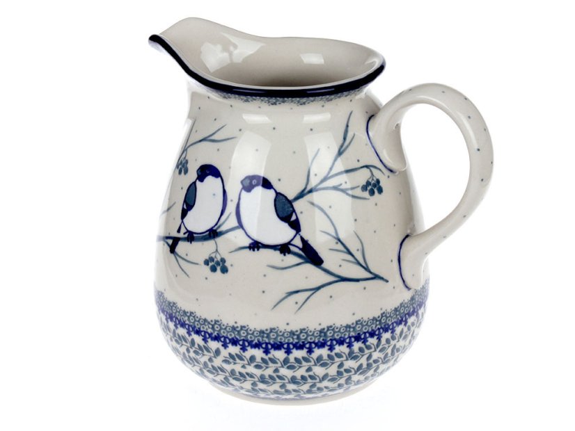 Jug 2 l (65 oz)   Titmouses in Winter UNIKAT