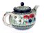 Teapot 1,2 l (40 oz)   Summer Flowers UNIKAT