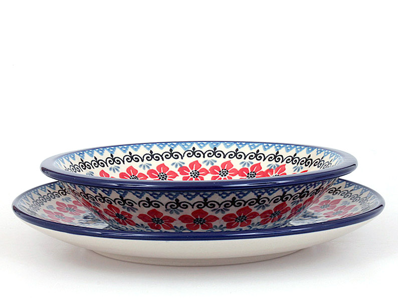 Soup Plate 21 cm (8")   Hibiscus