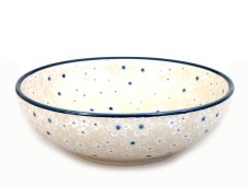 Low Bowl  17 cm (7")   Snow Flowers