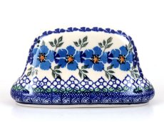 Napkin Holder Blue Rose